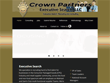 Tablet Screenshot of cpexecutivesearch.com